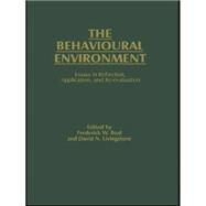 The Behavioural Environment: Essays in Reflection, Application and Re-evaluation by Boal,F.W.;Boal,F.W., 9781138881280
