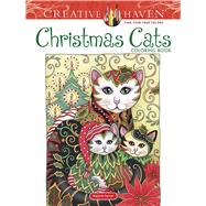 Creative Haven Christmas Cats Coloring Book by Sarnat, Marjorie, 9780486841281