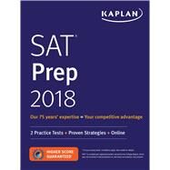 Kaplan SAT Prep 2018 by Kaplan, Inc., 9781506221281