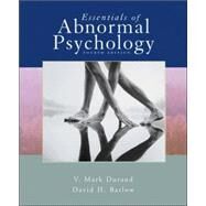 Essentials of Abnormal Psychology (with CD-ROM) by Durand, V. Mark; Barlow, David H., 9780495031284