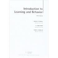 Bundle: Introduction to Learning and Behavior, Loose-Leaf Version, 5th + MindTap Psychology, 1 term (6 months) Printed Access Card by Powell, Russell; Honey, P.; Symbaluk, Diane, 9781337381284