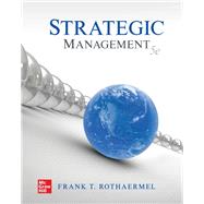 Strategic Management by Frank Rothaermel, 9781260261288