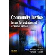 Community Justice by Winstone; Jane, 9781843921288