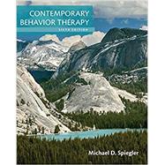Contemporary Behavior Therapy by Spiegler, Michael, 9780357671290