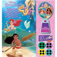 Disney Princess: Moana, Rapunzel, and Ariel Movie Theater Storybook & Movie Projector by Baranowski, Grace, 9780794451295