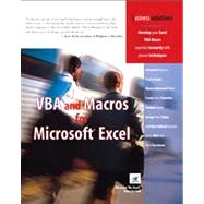 VBA and Macros for Microsoft Excel by Jelen, Bill; Syrstad, Tracy, 9780789731296