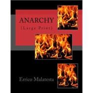 Anarchy by Malatesta, Errico, 9781502511300