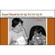 Sound Stimuli Book 3: Treatment Protocols for Articulation and Phonological Disorders: /k/ /g/ /m/ /n/ /n/ /l/ by Hegde, M.N., 9781597561303