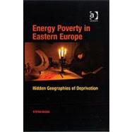 Energy Poverty in Eastern Europe: Hidden Geographies of Deprivation by Buzar,Stefan, 9780754671305