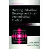 Studying Individual Development in an Interindividual Context : A Person-Oriented Approach by Bergman, Lars R.; Magnusson, David; El Khouri, Bassam M., 9780805831306