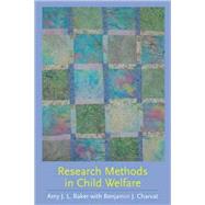 Research Methods in Child Welfare by Baker, Amy J. L., 9780231141307