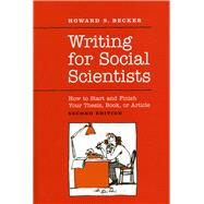 Writing for Social Scientists by Becker, Howard Saul, 9780226041308