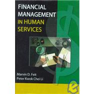 Financial Management in Human Services by Feit; Marvin D, 9780789001313
