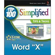 Word 2003 : Top 100 Simplified Tips and Tricks by Jinjer Simon (Coppell, TX, Author and programmer ), 9780764541315