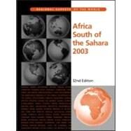 Africa South of the Sahara 2003 by Eur, 9781857431315