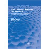 Basic Concepts Of Hemostasis by Murano, Genesio; Bick, Rodger L., 9780367201319
