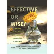 Effective or Wise? by Gorlewski, Julie A.; Gorlewski, David A.; Hopkins, Jed; Porfilio, Brad J., 9781433121319