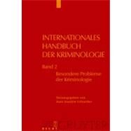 Besondere Probleme Der Kriminologie by Schneider, Hans Joachim, 9783899491319