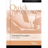 Quick Review of Criminal Procedure by Abramson, Leslie, 9781634601320