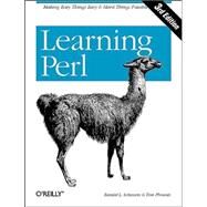 Learning Perl : Making Easy Things Easy and Hard Things Possible by SCHWARTZ RANDAL L., 9780596001322
