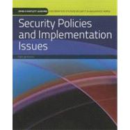 Security Policies and Implementation Issues by Johnson, Rob; Merkow, Mike (CON), 9780763791322