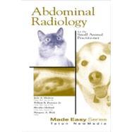 Abdominal Radiology for the Small Animal Practitioner by Hudson; Judith, 9781893441323