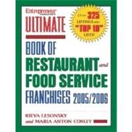 Ultimate Book of Restaurant and Food Service Franchises 2005 by LESONSKY, 9781932531329