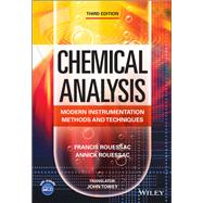 Chemical Analysis Modern Instrumentation Methods and Techniques by Rouessac, Francis; Rouessac, Annick; Towey, John, 9781119701330