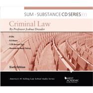 Sum and Substance Audio on Criminal Law by Dressler, Joshua, 9780314291332