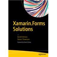 Xamarin Forms Solutions by Versluis, Gerald; Thewissen, Steven, 9781484241332