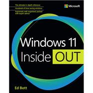 Windows 11 Inside Out by Bott, Ed, 9780137691333
