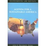 Agenda for a Sustainable America by Dernbach, John C., 9781585761333
