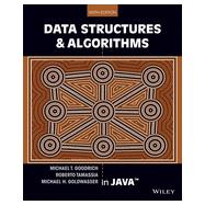 Data Structures and Algorithms in Java by Goodrich, Michael T.; Tamassia, Roberto; Goldwasser, Michael H., 9781118771334