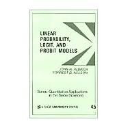 Linear Probability, Logit, and Probit Models by John H. Aldrich, 9780803921337