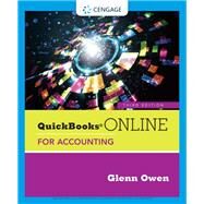 Using QuickBooks Online for Accounting (with Online, 6 month Printed Access Card) by Owen, Glenn, 9781337911344
