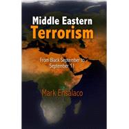 Middle Eastern Terrorism by Ensalaco, Mark, 9780812221350