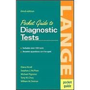 Pocket Guide to Diagnostic Tests by Nicoll, Diana, Md; McPhee, Stephen J., Md; Pignone, Michael, Md; Detmer, William, Md; Chou, Tony M., MD, 9780838581353