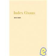 Index Cixous by Horn, Roni, 9783865211354