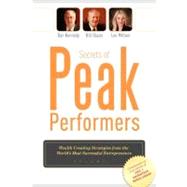 Secrets of Peak Performers by Kennedy, Dan; Glazer, Bill; Milteer, Lee, 9781599321363