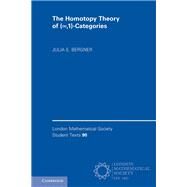 The Homotopy Theory of (8,1)-Categories by Bergner, Julia E., 9781107101364