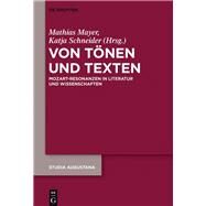 Von Tnen Und Texten by Mayer, Mathias; Schneider, Katja, 9783110491364