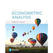 Econometric Analysis by Greene, William H., 9780134461366