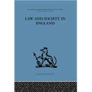 Law and Society in England by Roshier,Bob;Roshier,Bob, 9781138861367