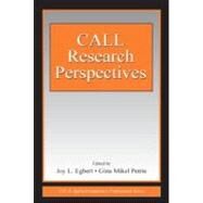 Call Research Perspectives by Egbert, Joy L.; Petrie, Gina Mikel; Chapelle, Carol A.; Meskill, Carla, 9780805851373