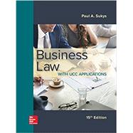 Loose Leaf for Business Law with UCC Applications by Sukys, Paul, 9781260471373