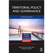 Territorial Policy and Governance: Alternative Paths by Deas; Iain, 9780415661379