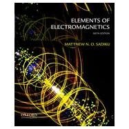 Elements of Electromagnetics by Sadiku, Matthew, 9780199321384