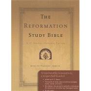 Holy Bible English Standard Version Reformation Study Bible - Burgundy, Genuine Leather, with Maps by Sproul, R. C., Sr., 9781596381384