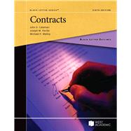 Black Letter Outline on Contracts(Black Letter Outlines) by Calamari, John D.; Perillo, Joseph M.; Malloy, Michael P., 9781685611392