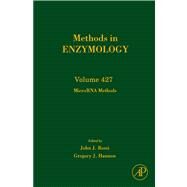 Microrna Methods by Rossi, John J.; Hannon, Gregory J., 9780080551395